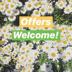 Reasonable offers always welcome!